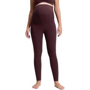 imageCRZ YOGA Butterluxe Extra Long Maternity Leggings 30  Yoga Lounge Pants for Tall Women Pregnancy Soft Over The BellyRipe Plum