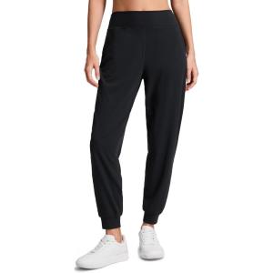 imageCRZ YOGA Butterluxe High Waisted Joggers for Women 28  Casual Lounge Workout Yoga Pants with PocketsBlack