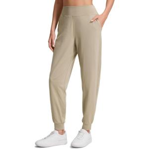 imageCRZ YOGA Butterluxe High Waisted Joggers for Women 28  Casual Lounge Workout Yoga Pants with PocketsOak
