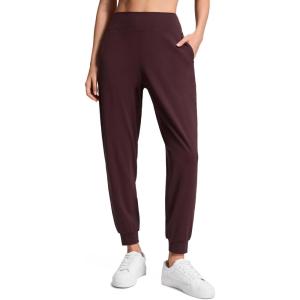 imageCRZ YOGA Butterluxe High Waisted Joggers for Women 28  Casual Lounge Workout Yoga Pants with PocketsRipe Plum
