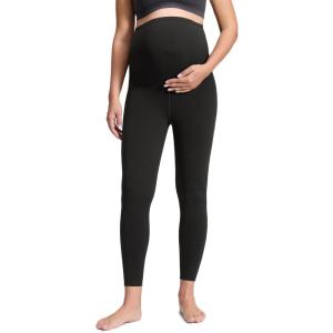 imageCRZ YOGA Butterluxe Maternity Leggings 25  Over The Belly Buttery Soft Workout Activewear Yoga Womens Pregnancy PantsBlack