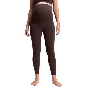 imageCRZ YOGA Butterluxe Maternity Leggings 25  Over The Belly Buttery Soft Workout Activewear Yoga Womens Pregnancy PantsHot Fudge Brown