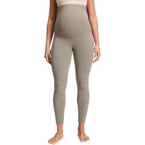 imageCRZ YOGA Butterluxe Maternity Leggings 25  Over The Belly Buttery Soft Workout Activewear Yoga Womens Pregnancy PantsWarm Ash Grey