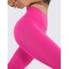 imageCRZ YOGA Brushed Naked Feeling Workout Leggings 25  High Waisted Gym Compression Tummy Control Womens Yoga PantsHibiscus Purple