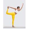 imageCRZ YOGA Brushed Naked Feeling Workout Leggings 25  High Waisted Gym Compression Tummy Control Womens Yoga PantsHigh Visibility Yellow