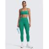 imageCRZ YOGA Butterlift Workout Leggings 25  High Waisted Pilates Gym Athletic Womens Yoga Pants Buttery SoftCascadia Green