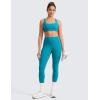 imageCRZ YOGA Butterlift Workout Leggings 25  High Waisted Pilates Gym Athletic Womens Yoga Pants Buttery SoftHawaiian Blue
