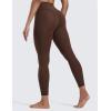 imageCRZ YOGA Butterlift Workout Leggings 25  High Waisted Pilates Gym Athletic Womens Yoga Pants Buttery SoftLava Brown