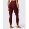 imageCRZ YOGA Butterlift Workout Leggings 25  High Waisted Pilates Gym Athletic Womens Yoga Pants Buttery SoftRed Merlot