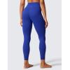 imageCRZ YOGA Butterlift Workout Leggings 25  High Waisted Pilates Gym Athletic Womens Yoga Pants Buttery SoftWaves Blue