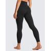 imageCRZ YOGA Butterluxe Crossover Waist Leggings 25  V Crossover High Waisted Gym Workout Yoga WomensBlack