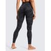imageCRZ YOGA Butterluxe Crossover Waist Leggings 25  V Crossover High Waisted Gym Workout Yoga WomensDark Grey Camouflage 2