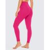 imageCRZ YOGA Butterluxe Crossover Waist Leggings 25  V Crossover High Waisted Gym Workout Yoga WomensGranita Pink