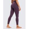 imageCRZ YOGA Butterluxe Crossover Waist Leggings 25  V Crossover High Waisted Gym Workout Yoga WomensGrape Thistle Purple