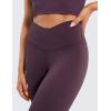 imageCRZ YOGA Butterluxe Crossover Waist Leggings 25  V Crossover High Waisted Gym Workout Yoga WomensGrape Thistle Purple