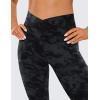 imageCRZ YOGA Butterluxe Crossover Waist Leggings 25  V Crossover High Waisted Gym Workout Yoga WomensTie Dye Smoke Ink