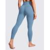 imageCRZ YOGA Butterluxe Crossover Waist Leggings 25  V Crossover High Waisted Gym Workout Yoga WomensUniverse Blue
