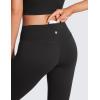 imageCRZ YOGA Butterluxe Low Rise Flare Leggings 32  Bootcut Buttery Soft Lounge Casual Womens Yoga Pants with PocketBlack