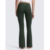 imageCRZ YOGA Butterluxe Low Rise Flare Leggings 32  Bootcut Buttery Soft Lounge Casual Womens Yoga Pants with PocketLegend Green