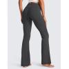 imageCRZ YOGA Butterluxe Low Rise Flare Leggings 32  Bootcut Buttery Soft Lounge Casual Womens Yoga Pants with PocketMysterious Grey