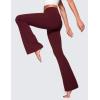 imageCRZ YOGA Butterluxe Low Rise Flare Leggings 32  Bootcut Buttery Soft Lounge Casual Womens Yoga Pants with PocketRed Merlot