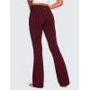 imageCRZ YOGA Butterluxe Low Rise Flare Leggings 32  Bootcut Buttery Soft Lounge Casual Womens Yoga Pants with PocketRed Merlot
