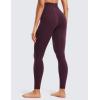 imageCRZ YOGA Butterluxe Super High Waist Leggings 28  Full Length Buttery Soft Womens Yoga Pants Over BellyDeep Purple