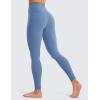 imageCRZ YOGA Butterluxe Super High Waist Leggings 28  Full Length Buttery Soft Womens Yoga Pants Over BellyOasis Blue