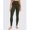 imageCRZ YOGA Butterluxe Super High Waist Leggings 28  Full Length Buttery Soft Womens Yoga Pants Over BellyOlive Green
