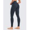imageCRZ YOGA Butterluxe Super High Waist Leggings 28  Full Length Buttery Soft Womens Yoga Pants Over BellyTrue Navy