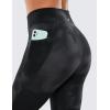imageCRZ YOGA Butterluxe Workout Capri Leggings Pockets 19  High Waisted Gym Womens Yoga Crop Pants Buttery SoftBlack Tie Dye Flowers
