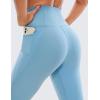 imageCRZ YOGA Butterluxe Workout Capri Leggings Pockets 19  High Waisted Gym Womens Yoga Crop Pants Buttery SoftPure Blue