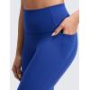 imageCRZ YOGA Butterluxe Workout Capri Leggings Pockets 23  High Waist Gym Womens Crop Pants Yoga Buttery SoftWaves Blue