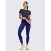 imageCRZ YOGA Butterluxe Workout Leggings Pockets 25  High Waisted Gym Womens Yoga Pants Buttery SoftLarkspur Blue