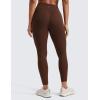 imageCRZ YOGA Butterluxe Workout Leggings Pockets 25  High Waisted Gym Womens Yoga Pants Buttery SoftLava Brown