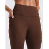 imageCRZ YOGA Butterluxe Workout Leggings Pockets 28  High Waisted Gym Womens Yoga Pants Running Buttery SoftLava Brown
