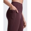 imageCRZ YOGA Butterluxe Workout Leggings Pockets 28  High Waisted Gym Womens Yoga Pants Running Buttery SoftRipe Plum