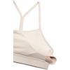 imageCRZ YOGA Butterluxe Y Back Sports Bras for Women  Padded Racerback Low Impact Spaghetti Thin Strap Workout Yoga TopMojave Tan