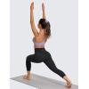 imageCRZ YOGA Butterluxe Yoga Capris Leggings 21  High Waisted Buttery Soft Lounge Womens Crop PantsBlack