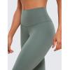 imageCRZ YOGA Butterluxe Yoga Capris Leggings 21  High Waisted Buttery Soft Lounge Womens Crop PantsGrey Sage