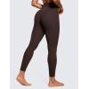 imageCRZ YOGA Butterluxe Yoga Leggings 25  High Waisted Buttery Soft Womens Workout Lounge PantsHot Fudge Brown