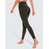 imageCRZ YOGA Butterluxe Yoga Leggings 25  High Waisted Buttery Soft Womens Workout Lounge PantsOlive Green