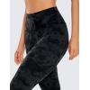 imageCRZ YOGA Butterluxe Yoga Leggings 25  High Waisted Buttery Soft Womens Workout Lounge PantsTie Dye Smoke Ink