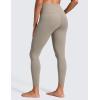 imageCRZ YOGA Butterluxe Yoga Leggings 25  High Waisted Buttery Soft Womens Workout Lounge PantsWarm Ash Grey