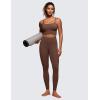 imageCRZ YOGA Butterluxe Yoga Leggings 28  High Waisted Womens Workout Lounge Pants Buttery SoftCoffee Brown