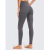 imageCRZ YOGA Butterluxe Yoga Leggings 31 Extra Long High Waisted Workout Lounge Pants for Tall WomenDark Carbon
