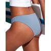 imageCRZ YOGA Low Waisted Bikini Bottom for Women  Cheeky Basic Bathing Swimsuit Swim BriefsCambric Blue