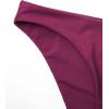imageCRZ YOGA Low Waisted Bikini Bottom for Women  Cheeky Basic Bathing Swimsuit Swim BriefsFuchsia