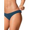 imageCRZ YOGA Low Waisted Bikini Bottom for Women  Cheeky Basic Bathing Swimsuit Swim BriefsInsignia Blue
