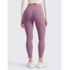 imageCRZ YOGA Matte Thermal Fleece Lined Leggings 25  Casual Lounge Workout Womens Yoga High Waisted Pants Winter WarmLight Lavender